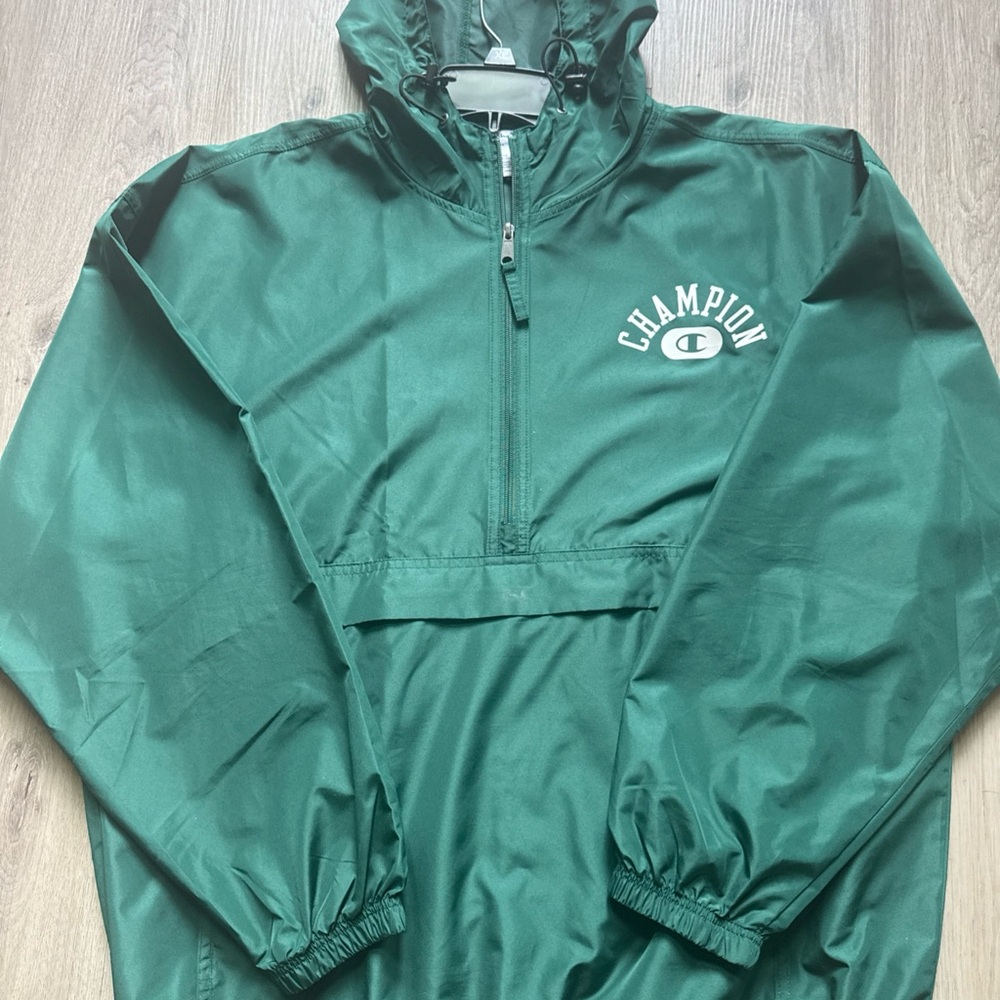 Champion Forest Green Pullover Jacket XXL